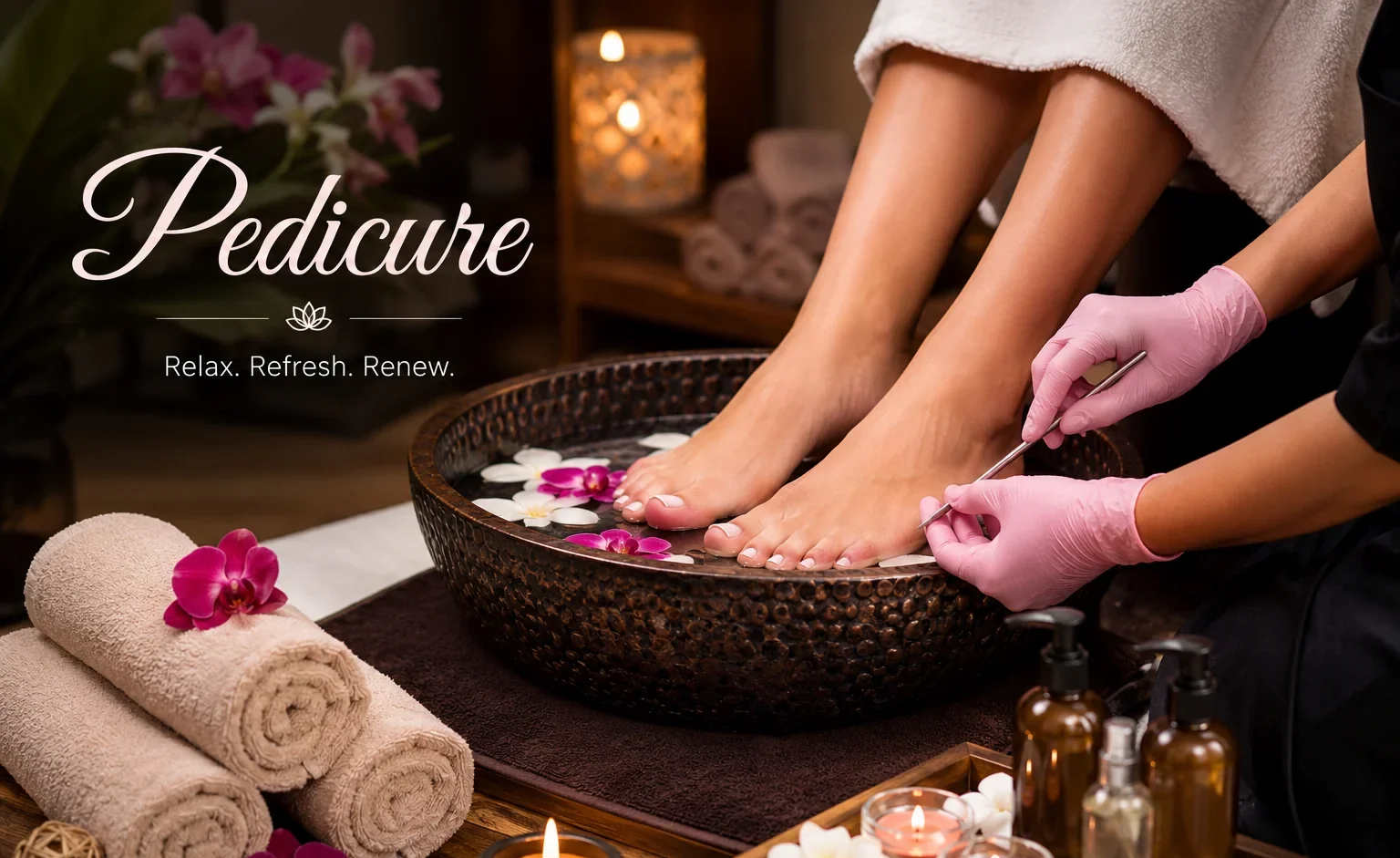 pedicure service in lalitpur