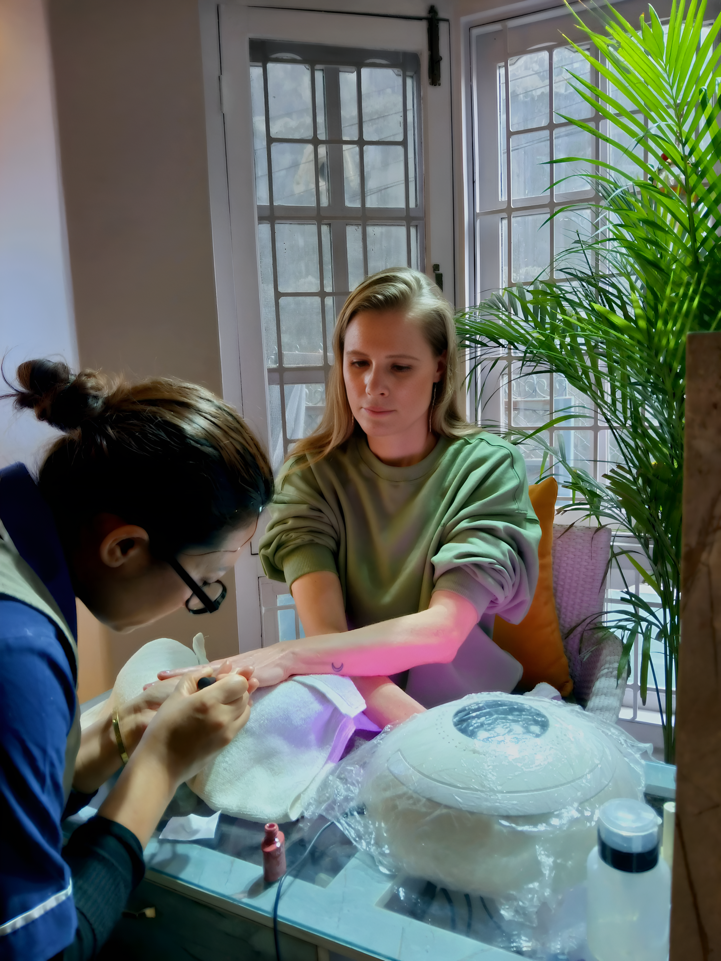 Professional nail art course training at Subina's Nails Palace