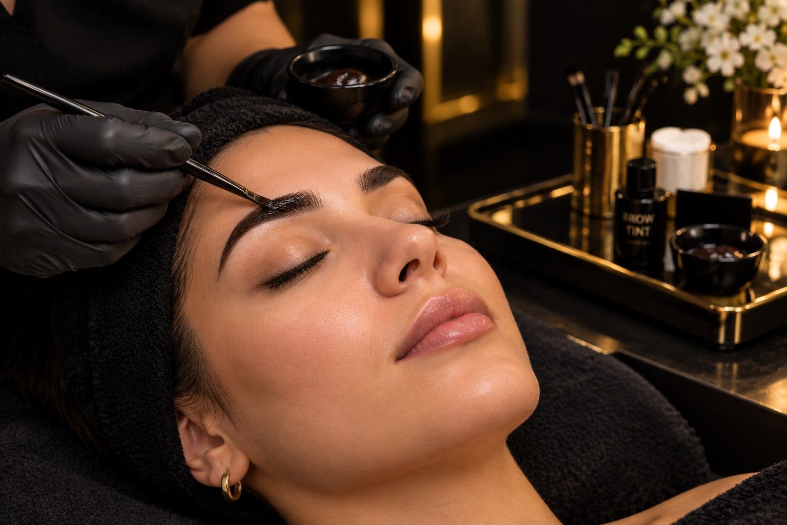 Brow Tinting at Subina's Nails Palace