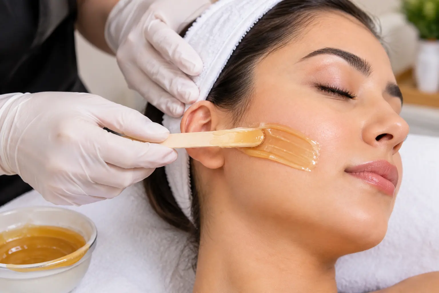 Cheeks Waxing at Subina's Nails Palace