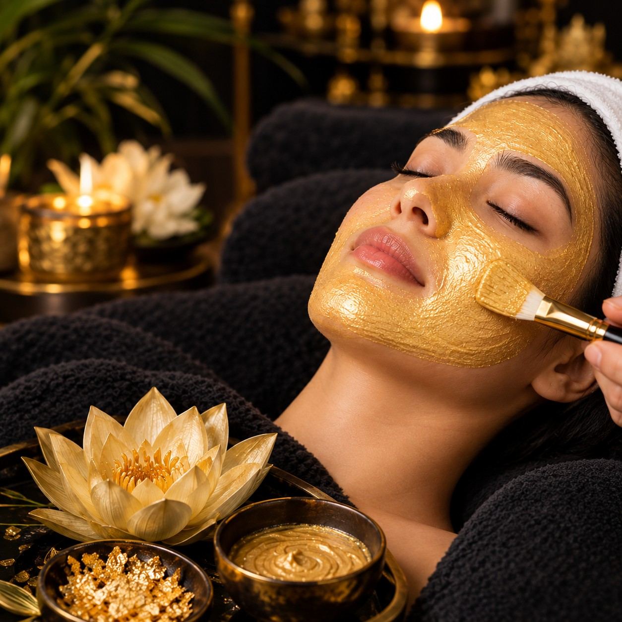 Lotus Gold Facial at Subina's Nails Palace