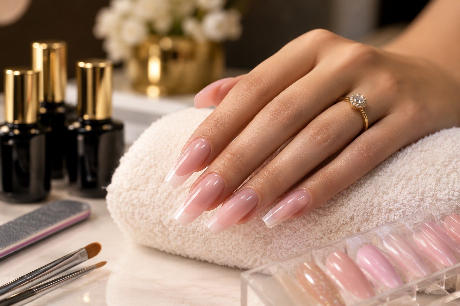 Nail Extension services at Subina's Nails Palace