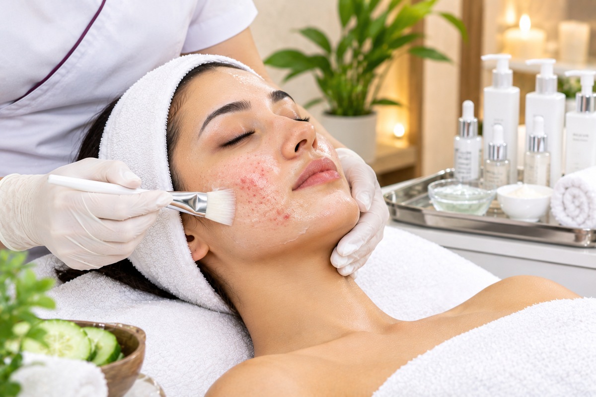 Acne Facial at Subina's Nails Palace