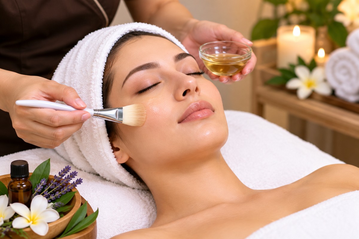Aroma Facial at Subina's Nails Palace
