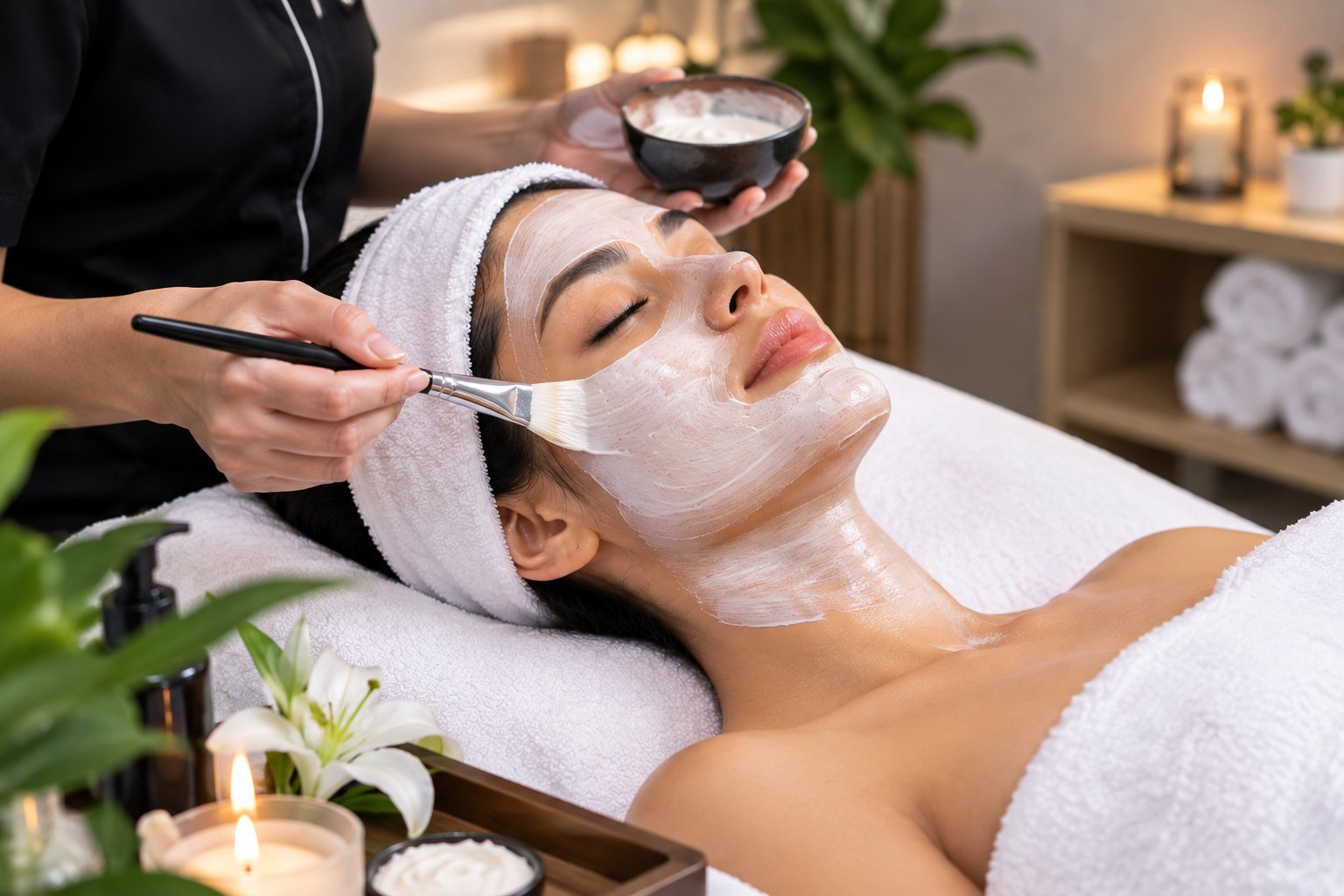 Basic Facial at Subina's Nails Palace