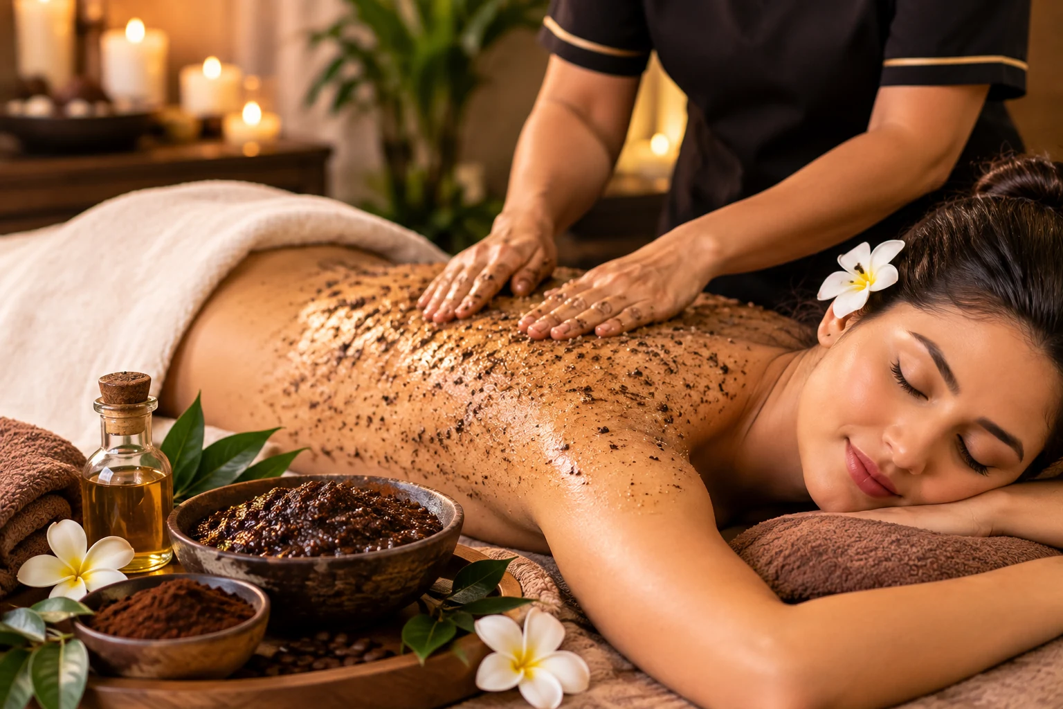 Body Scrub and Therapy for Women at Subina's Nails Palace