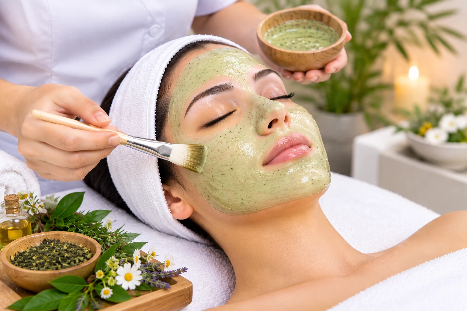 Botanical Hydrating Facial at Subina's Nails Palace