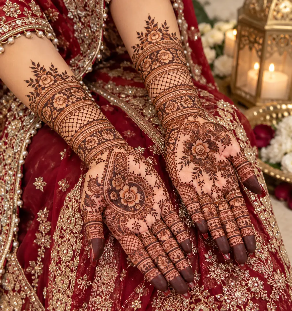 Mehndi service at Subina's Nails Palace in Jhamsikhel