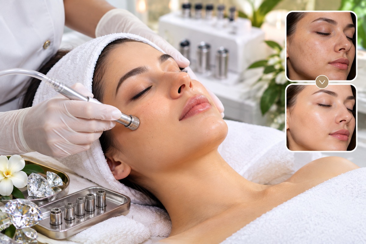 Diamond Facial at Subina's Nails Palace