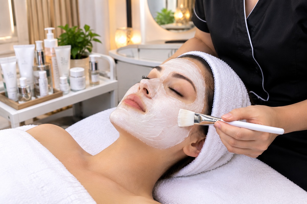 Facial Bleach at Subina's Nails Palace
