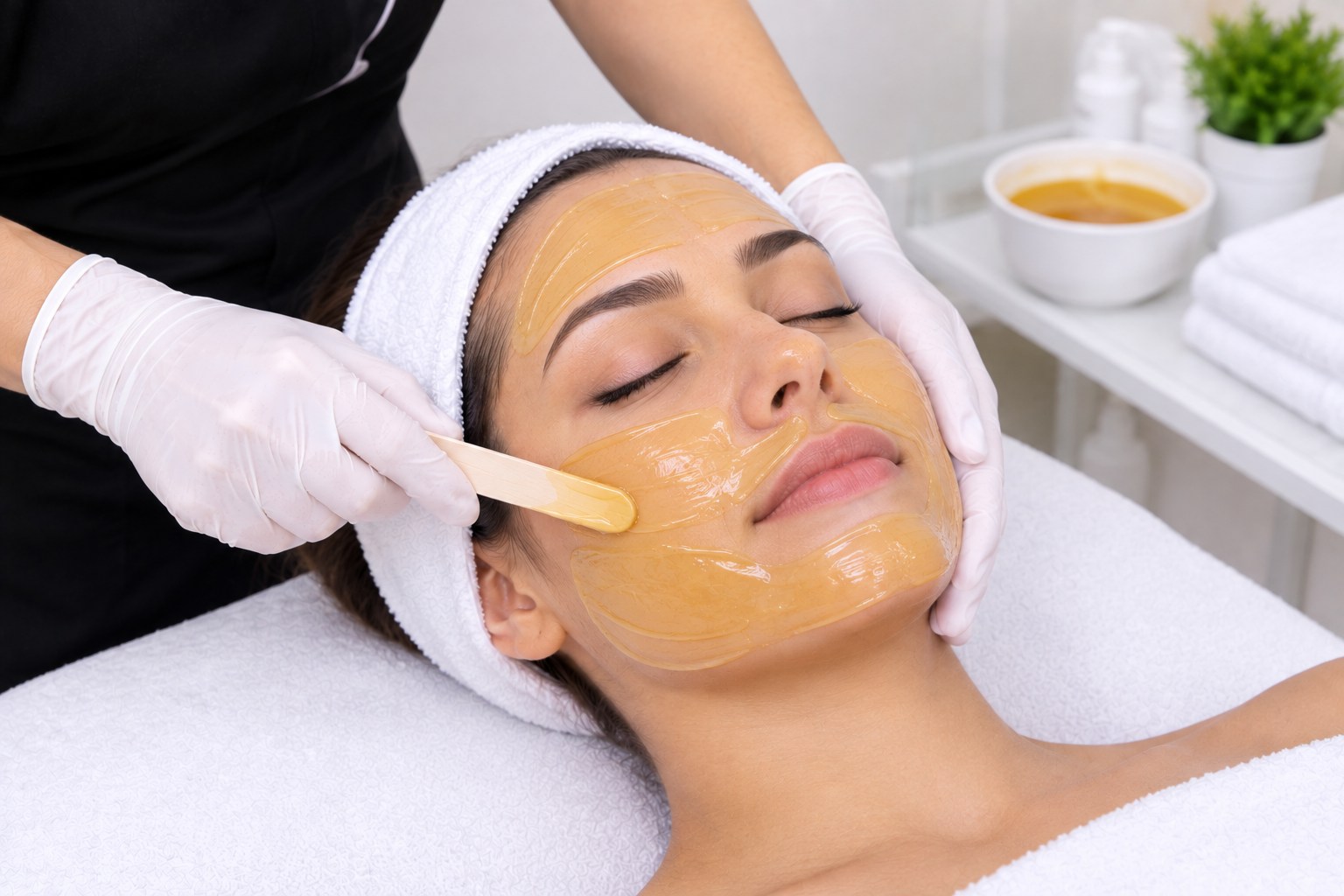 Full Face Waxing at Subina's Nails Palace