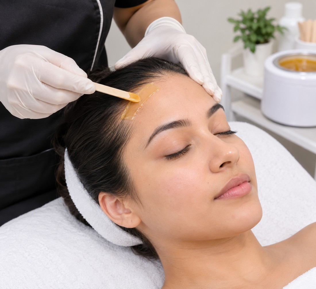 Hairline Waxing at Subina's Nails Palace