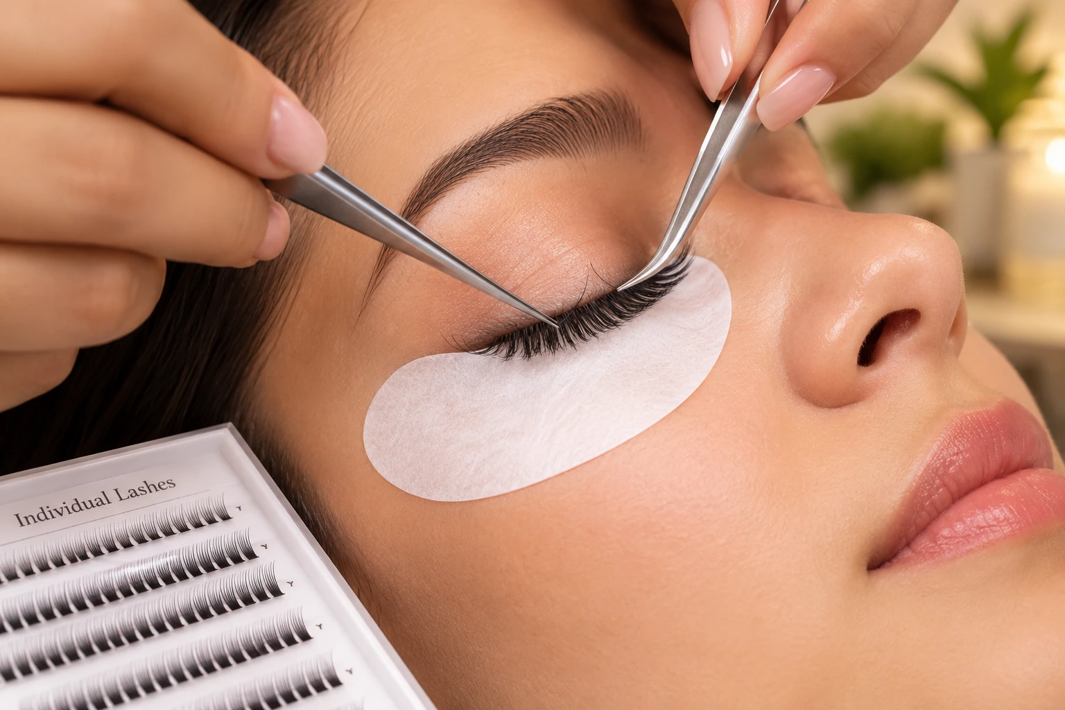 Individual Eyelashes at Subina's Nails Palace