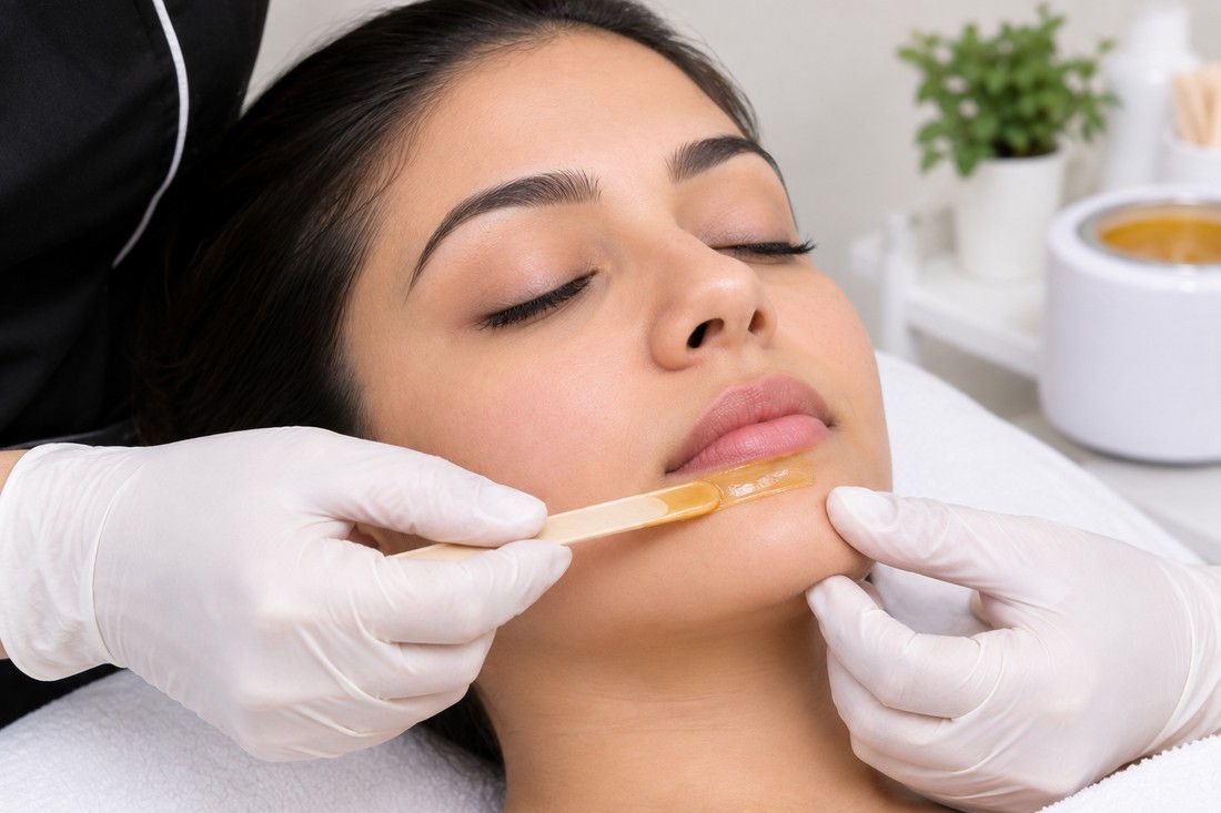Lower Lip Waxing at Subina's Nails Palace