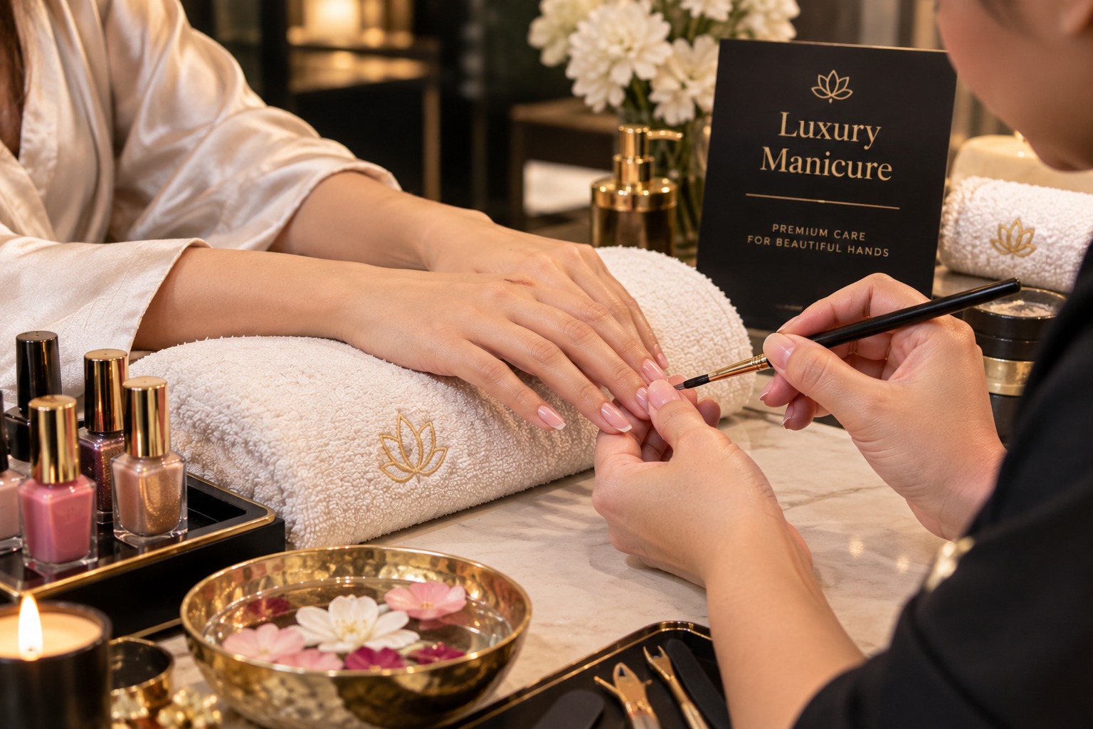Luxury Manicure at Subina's Nails Palace
