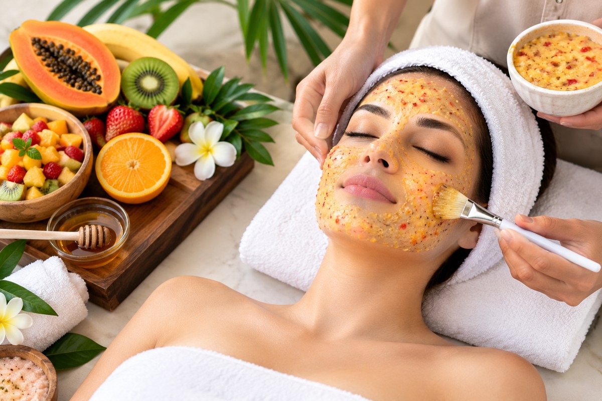 Refreshing Fruit Facial at Subina's Nails Palace
