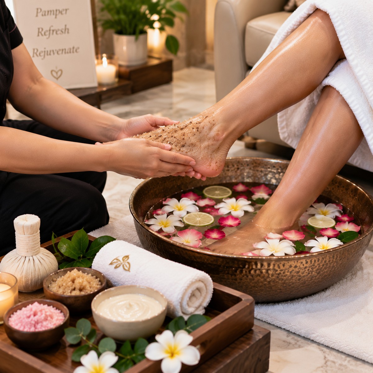 Signature Pedicure at Subina's Nails Palace