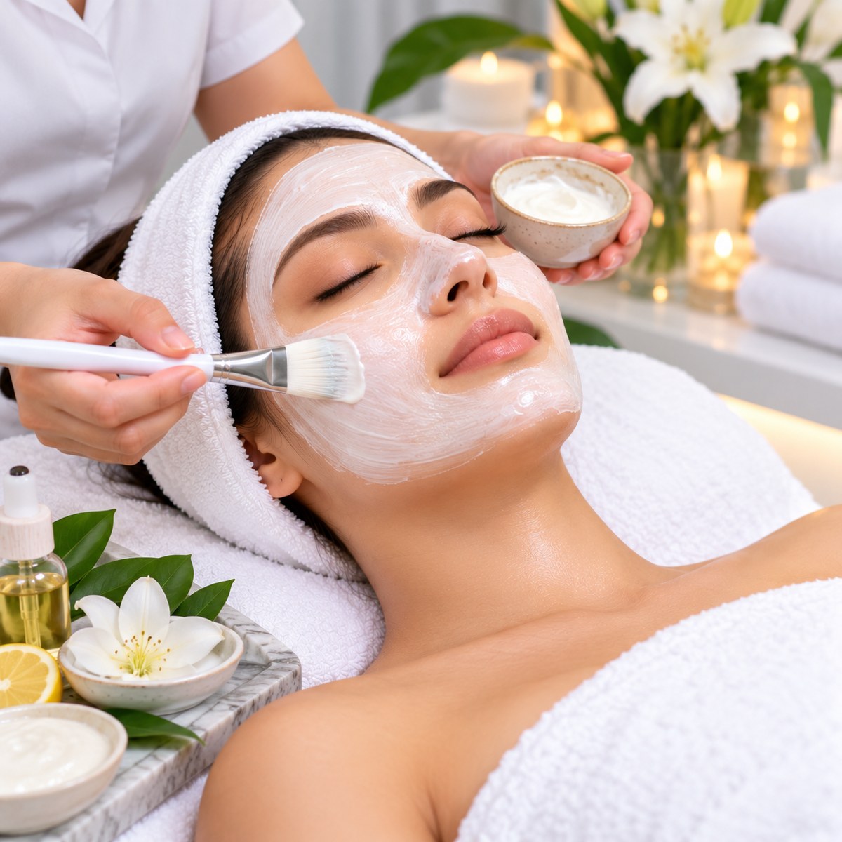 Skin Whitening Facial at Subina's Nails Palace