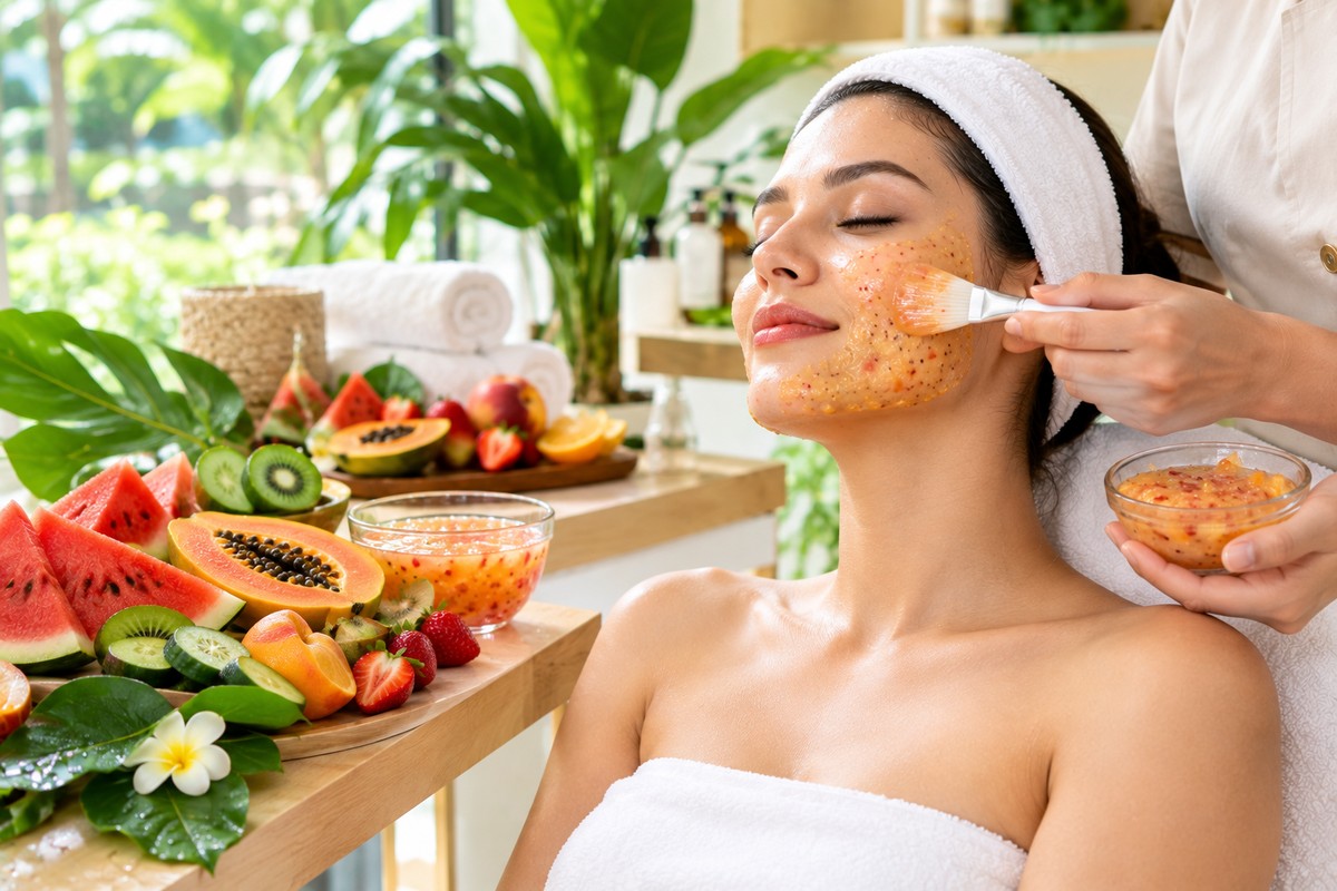 Summer Fruit Facial at Subina's Nails Palace