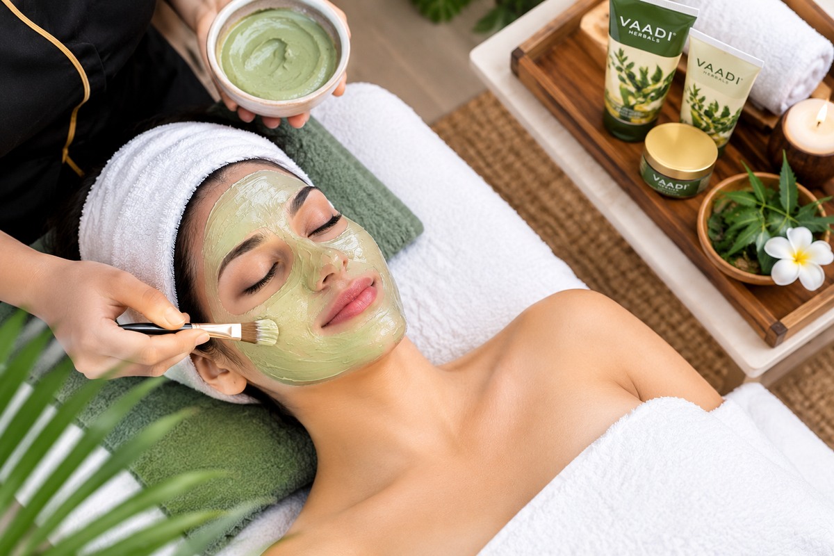 Vaadi Herbals Facial at Subina's Nails Palace